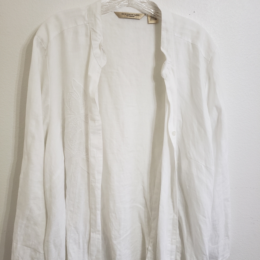 Linen Blouse Plus Size 3x